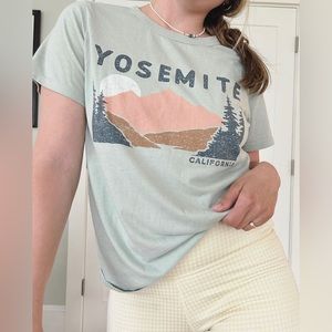 Yosemite National Park Graphic Tee Shirt Granola Girl